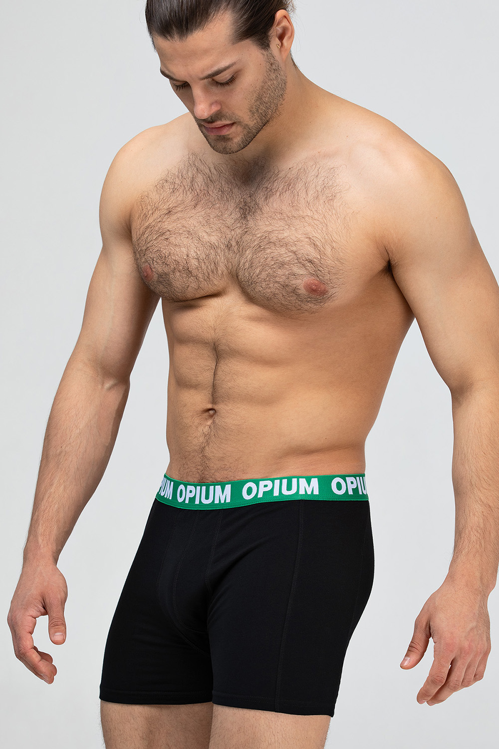 Мужские трусы боксеры R-152 Black
